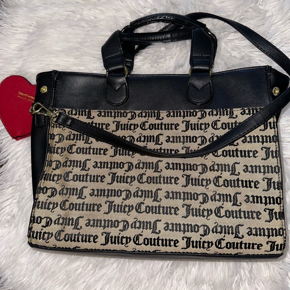 Juicy Couture Heart Satchel NWT Fall in love with Popout Heart satchel handbag - Picture 3 of 4